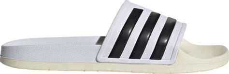 witte adidas sandalen
